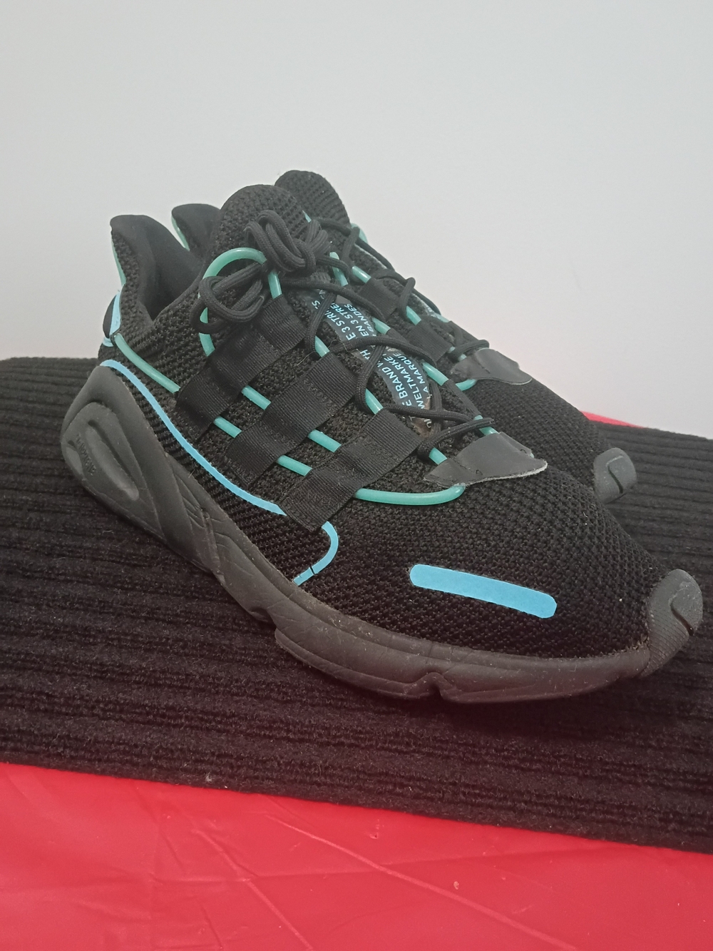 Adidas Lycon Men's Teal Running Shoe Sz 11
